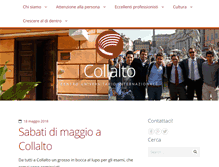 Tablet Screenshot of collalto.org
